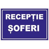 Placuta pentru receptie soferi